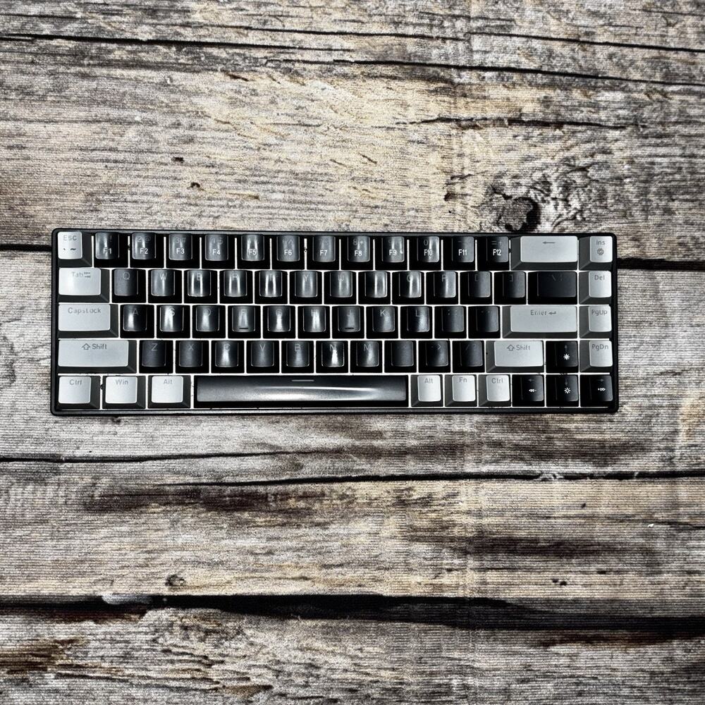 MageGee Portable 60% Mechanical Gaming Keyboard, MK-Box LED Backlit Compact 68